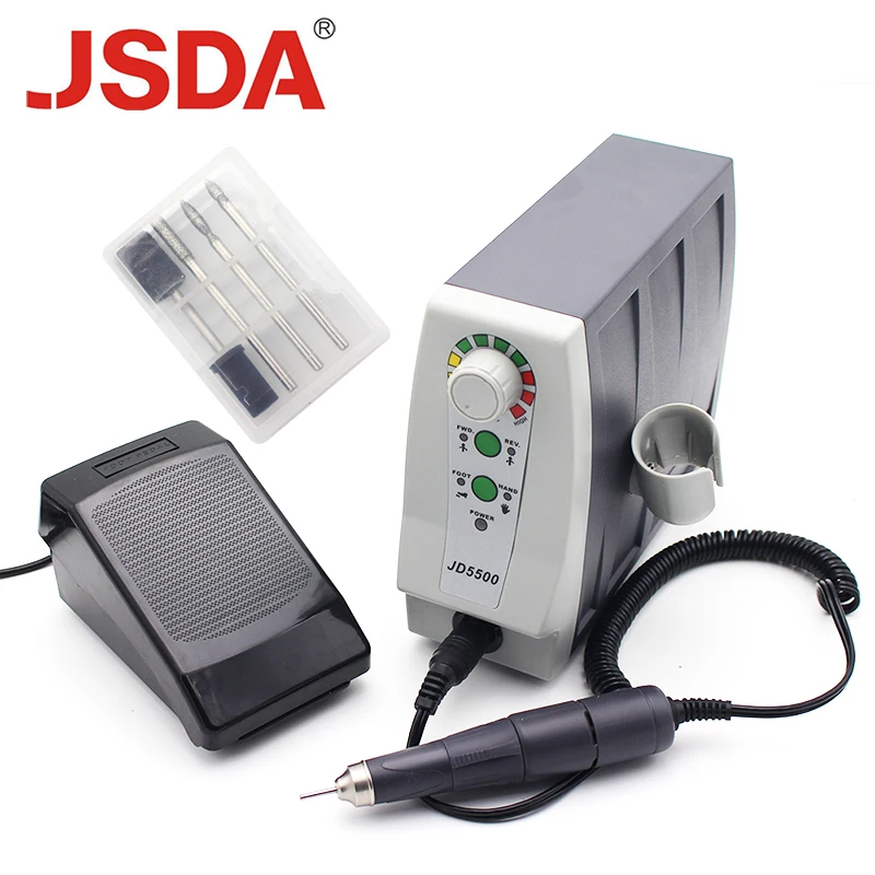 Real JSDA JD5500 85W 35000rpm Electric Advanced Nail Drills