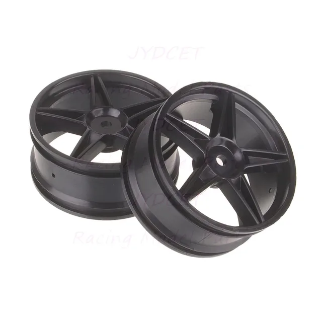Best Price RC 1/10 Off Road Buggy Front 2PCS Wheel Rim Fit HSP HPI Redcat 06008 Spare Parts