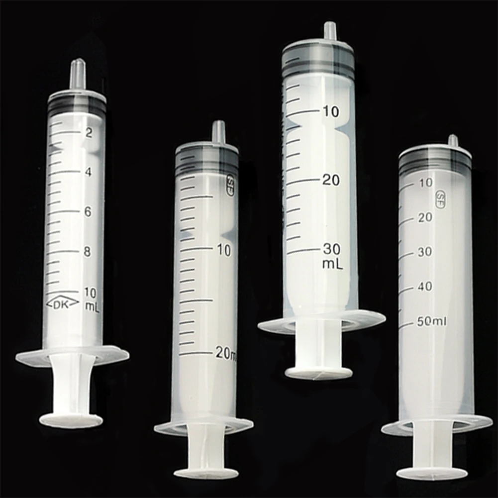 8 pcs 4 Volumes (10ml 20ml 30ml 50ml) Syringe Slim Injection Nutrient