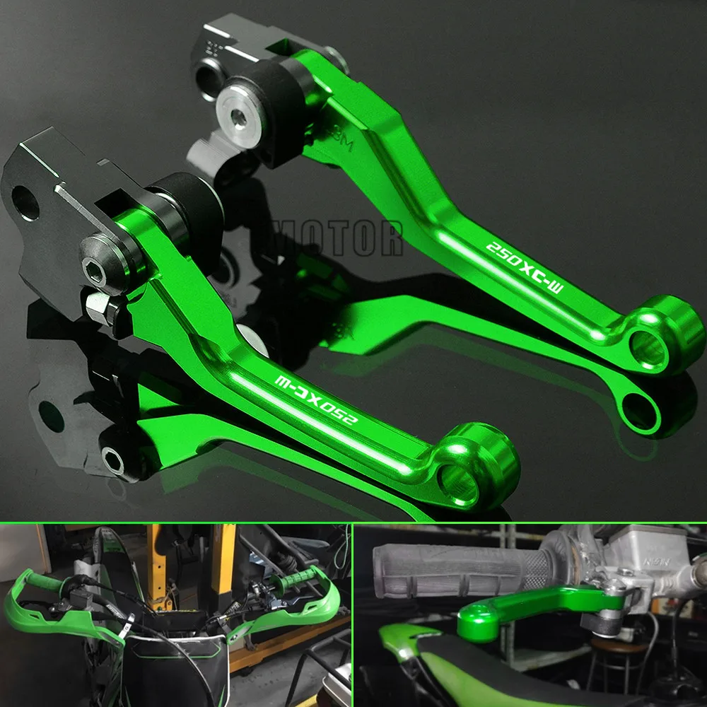 

For KTM 250XC-W 250 XC-W 250 XC W 2006-2013 2014 2015 2016 2017 2018 Motocross Pivot Dirt Bike Pit Handle Brake Clutch Levers