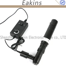 Коаксиальный Свет Монокуляр HD 1000X стерео микроскоп Камера C-Mount зум-объектив 40 мм кольцо зум Стекло объектива