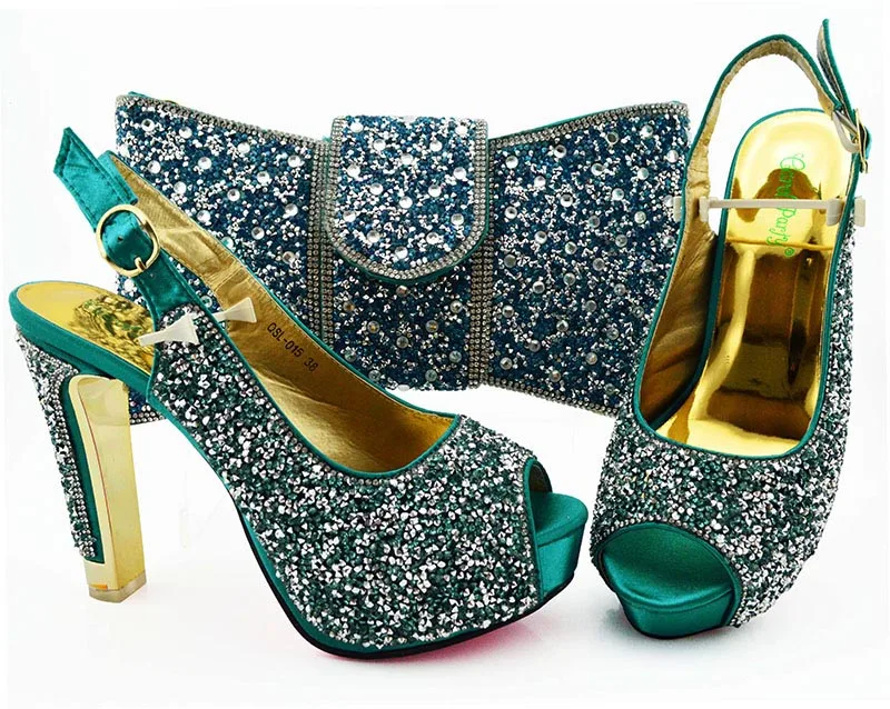 

New African Matching Shoes and Bag Italian In Women Shoe and Bag Set for Party In Women Nigerian Women Wedding Shoes Bag Sets