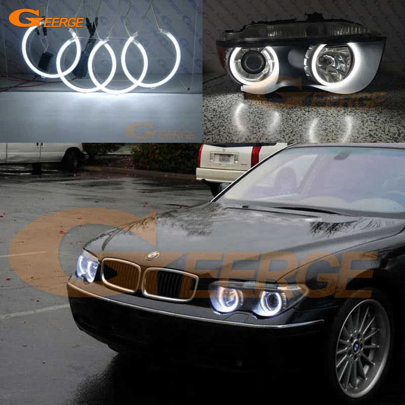 

For BMW E65 E66 745i 745Li 760Li 760i 2002 2003 2004 2005 PRE FACELIFT Excellent Ultra bright illumination CCFL Angel Eyes kit