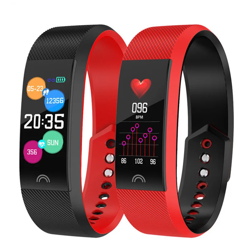 

F6 Smart Bracelet Heart Rate Monitor Waterproof Fitness Tracker Bluetooth Watch Band For Android IOS Women Men Wristband