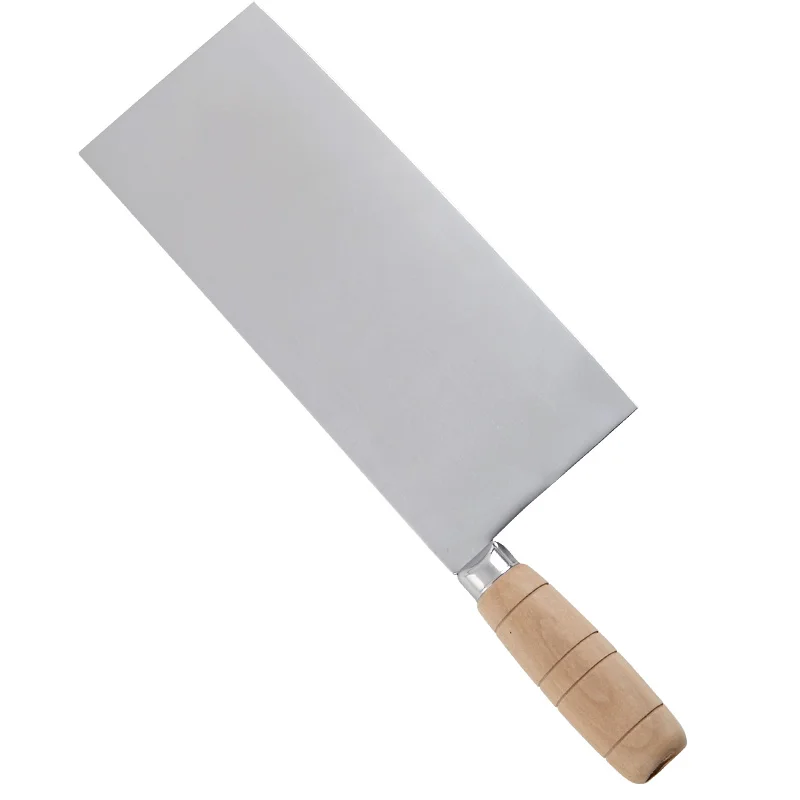 SHIBAZI Brand S-D1 Hand Forged Kitchen Knife 40Cr13 Stainless Steel Crude Wood Handle Sharp Light Chinese Slicing Knife SHIBAZI Brand S-D1 Hand Forged Kitchen Knife 40Cr13 Stainless Steel Crude Wood Handle Sharp Light Chinese Slicing Knife