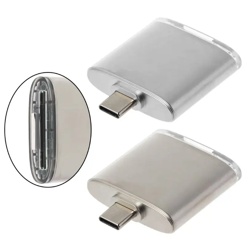 USB 3,1 Тип C к SD Micro SDXC TF памяти считыватель карт OTG адаптер для MacBook samsung дропшиппинг
