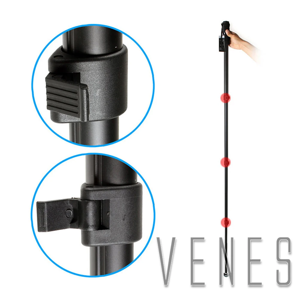 

Venes Monopod WT1003 Camera Portable Lightweight 67" Camera Stand