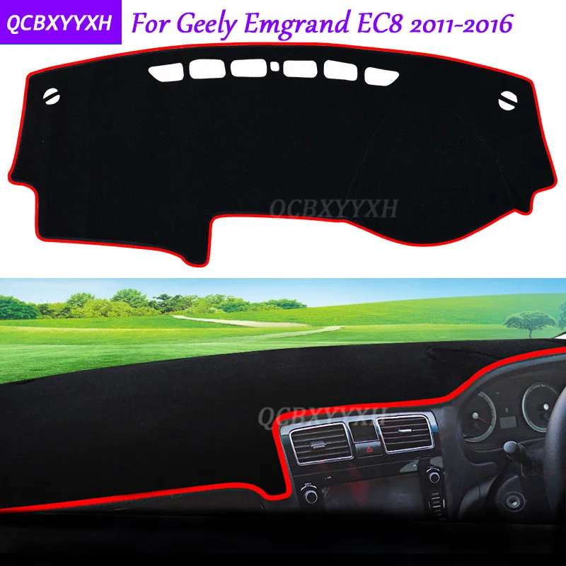 Для Geely EC8 2011- коврик на приборную панель защитный интерьер Photophobism защитная накладка теневая Подушка аксессуары для стайлинга автомобилей