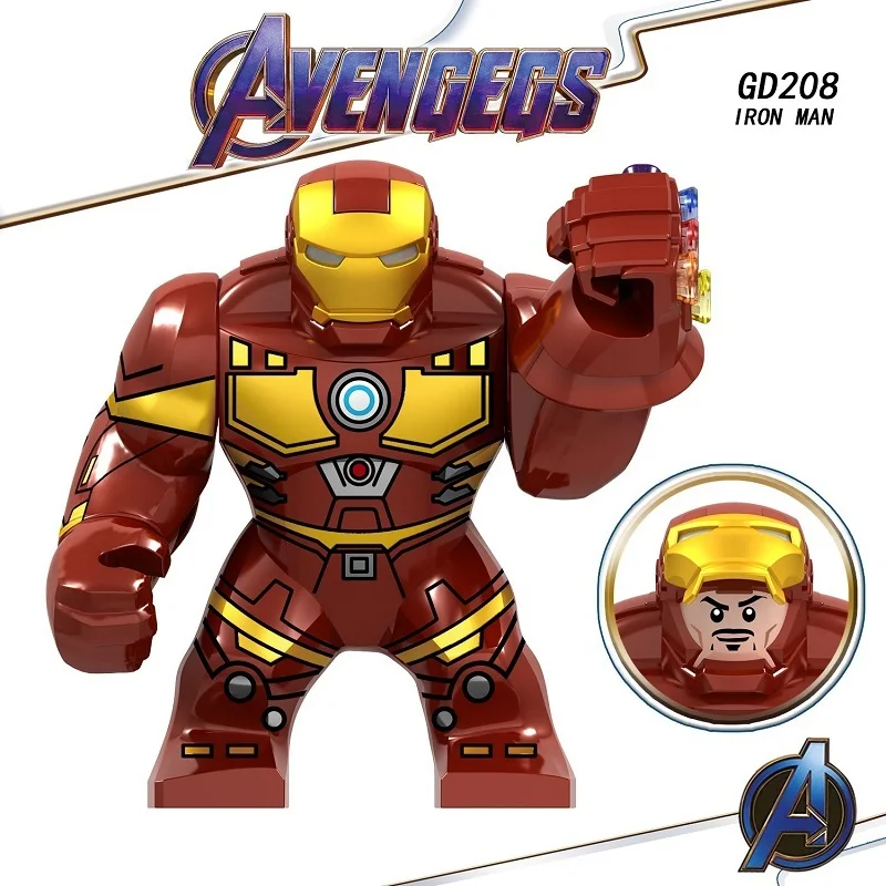 Legoed Avengers 4 Endgame Thanos Infinity Gauntlet Iron Man SpiderMan  Marvel Building Blocks Action Figures Children Gift Toys - AliExpress