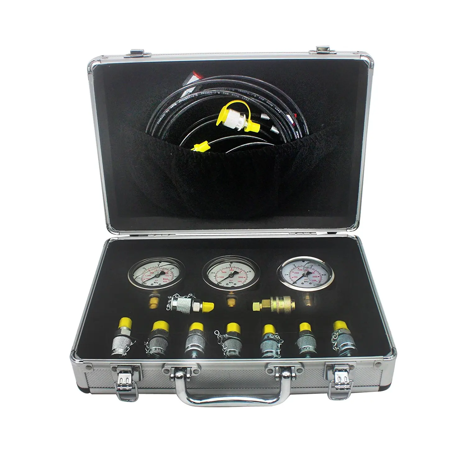 Excavator Parts Hydraulic Pressure Gauge, Hydraulic Kit, Hydraulic Test Gauges Used for Excavators