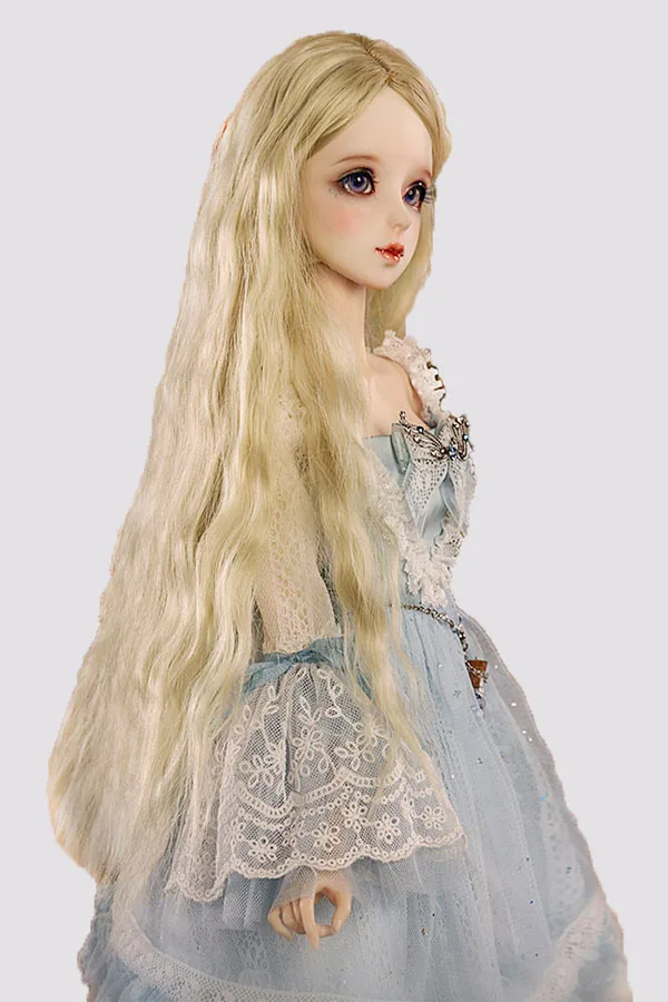 

1/12 1/8 1/6 1/4 1/3 BJD/SD accessories wig long hair Wavy curls for BJD doll,Not included doll,shoes,clothes and other D1395