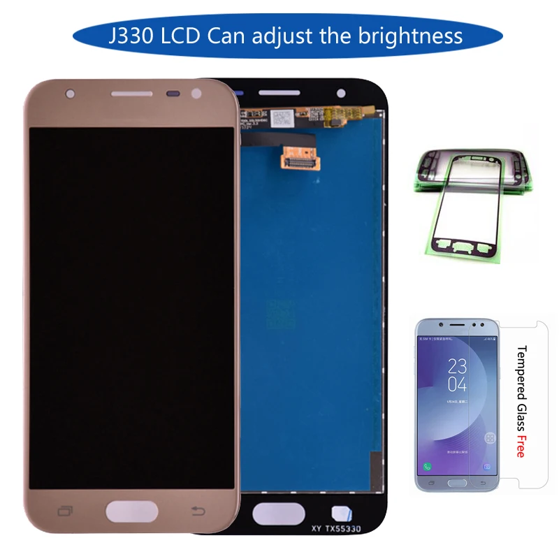 

100% ORIGINAL Super AMOLED LCDS For Samsung Galaxy J3 2017 J330 LCD Display Touch Screen Digitizer Assembly free shipping