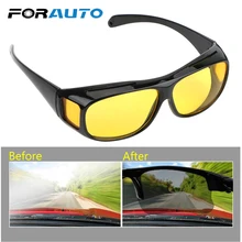 FORAUTO солнцезащитные очки HD Vision, очки ночного видения, очки для вождения автомобиля, поляризованные солнцезащитные очки, очки с УФ-защитой, унисекс