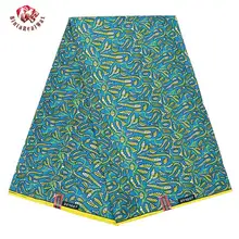 Анкара африканская полиэфирная восковая печатная ткань Binta настоящий воск высокого качества 6 ярдов африканская ткань для вечерние платья FP6176