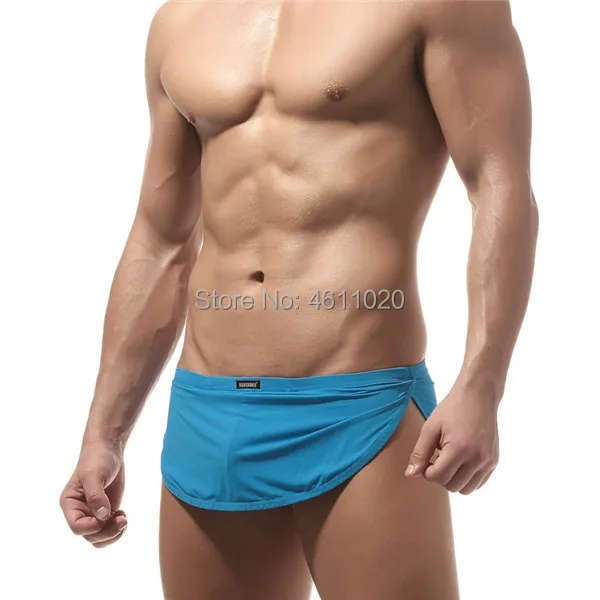 Sports спортивные мужские нейлоновые дышащие шорты для бега сексуальные мужские фитнес спортзал бег шорты мужские однотонные раздельные короткие штаны 3 шт./партия