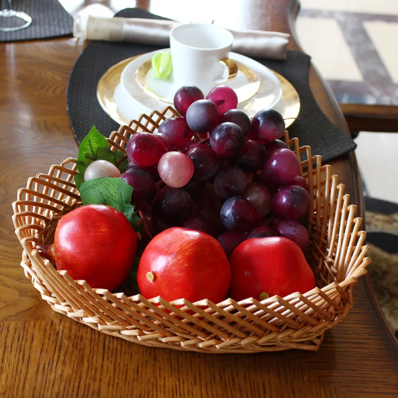 Wicker Destop Storage Basket Bucket Sundries Underwear Toys Candy Box Wedding Gift Cosmetic Basket Container Makeup Organizer Wicker Destop Storage Basket Bucket Sundries Underwear Toys Candy Box Wedding Gift Cosmetic Basket Container Makeup Organizer