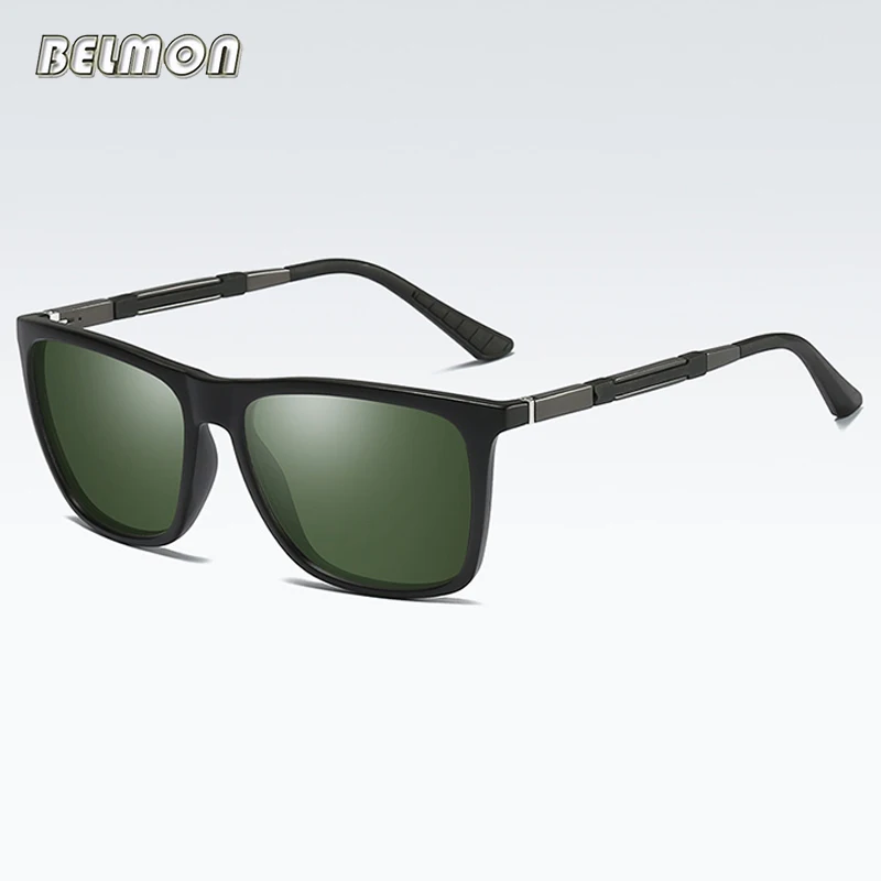 

Belmon Polarized Sunglasses Women Men Fashion Brand Driver Sun Glasses For Ladies UV400 Female Male Safety Driving Oculos RS609