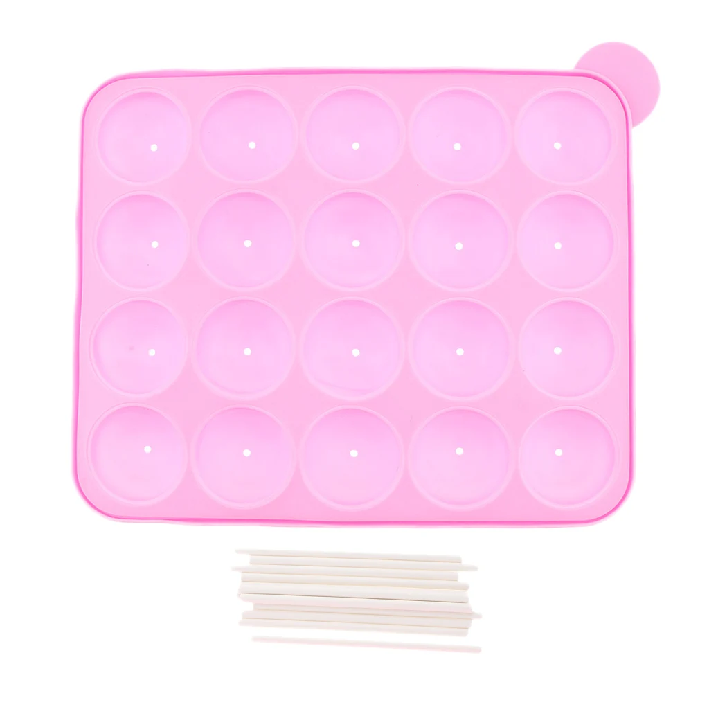 DIY Hemisphere Silicone Lollypop Mold Fondant Cake Decor Wedding Chocolate Sugar Mold Home Kitchen Molding Shaping Tools