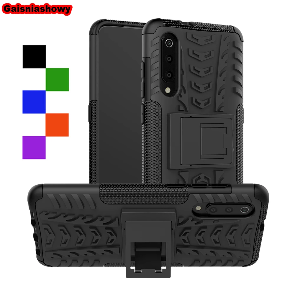 Ударопрочный чехол для Xiaomi Mi 9 SE 8 A2 A1 5X 6X Pocophone F1 с подставкой Redmi K20 Note 7 6 Pro 5 Plus 5A 4 4X S2
