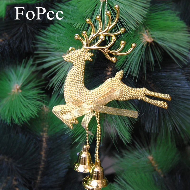 

1Pcs Fashion Deer Pendant Christmas Decorations Christmas Tree Pendant Christmas Party Wedding New Year Charm Festive Party Supp