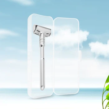 

1Pcs New Travel Portable Men's Razor Blades Holder Box Shaver Holder Box Case High Quality Female Shaving Machine