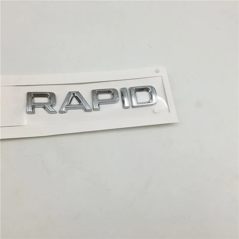 Значок заднего багажника SKODA Rapid эмблема логотипа 1 2 4 6 TDI TSI размера|Наклейки на