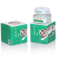 4 бутылки/лот Baihu Gao белый тигрица бальзам травяная мазь воск мышцы облегчение боли укусы насекомых Сингапур Тигр эфирный бальзам