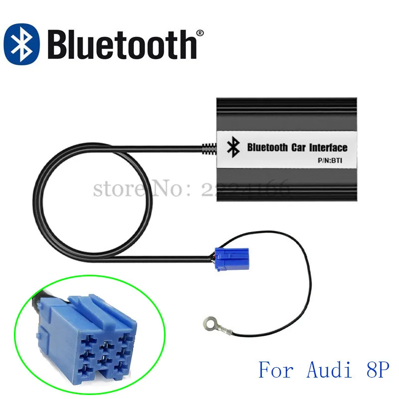 Автомобильный Bluetooth A2DP адаптер для Audi A2 A3 A4 A6 A8 S6 S4 S8 All Road TT 8Pin 12Pin разъем интерфейс