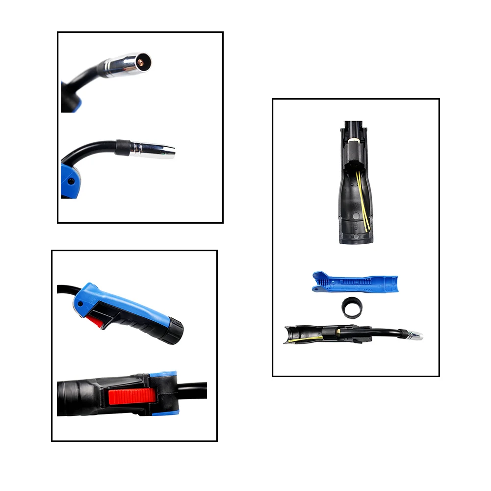 Practical Gas Nozzle Welding 15AK 14AK Swan Neck Torch Solenoid Durable