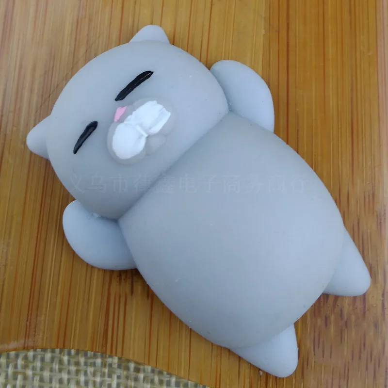 3 шт./лот Kawaii милый котенок мочи мягкая симуляция мультяшное животное медленно