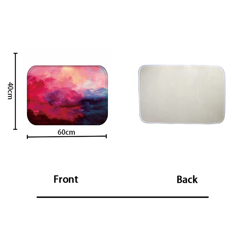 Anti-slip Kitchen Mat Long Bath Carpet Modern Entrance Doormat Tapete Absorbent Bedroom Living Home Decor Floor Mats Rug Rugtas