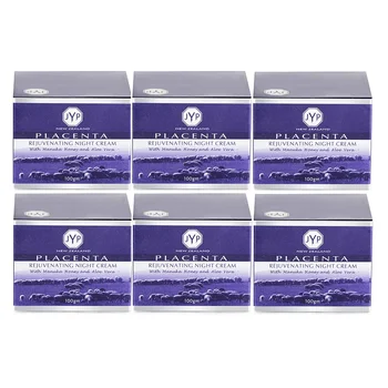 

Wholesale 6PCS NewZealand JYP Sheep Placenta Rejuvenating Light Night Cream Anti Wrinkle Skin Care Nourishing Facial Moisturizer