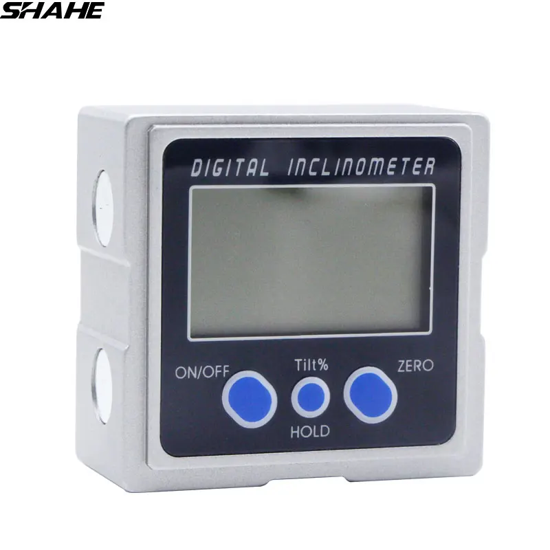 

Digital Angle Gauge Protractor Inclinometer Bevel Box WITH 3-side magnets Aluminum Alloy Angle Meter Used for Woodworking