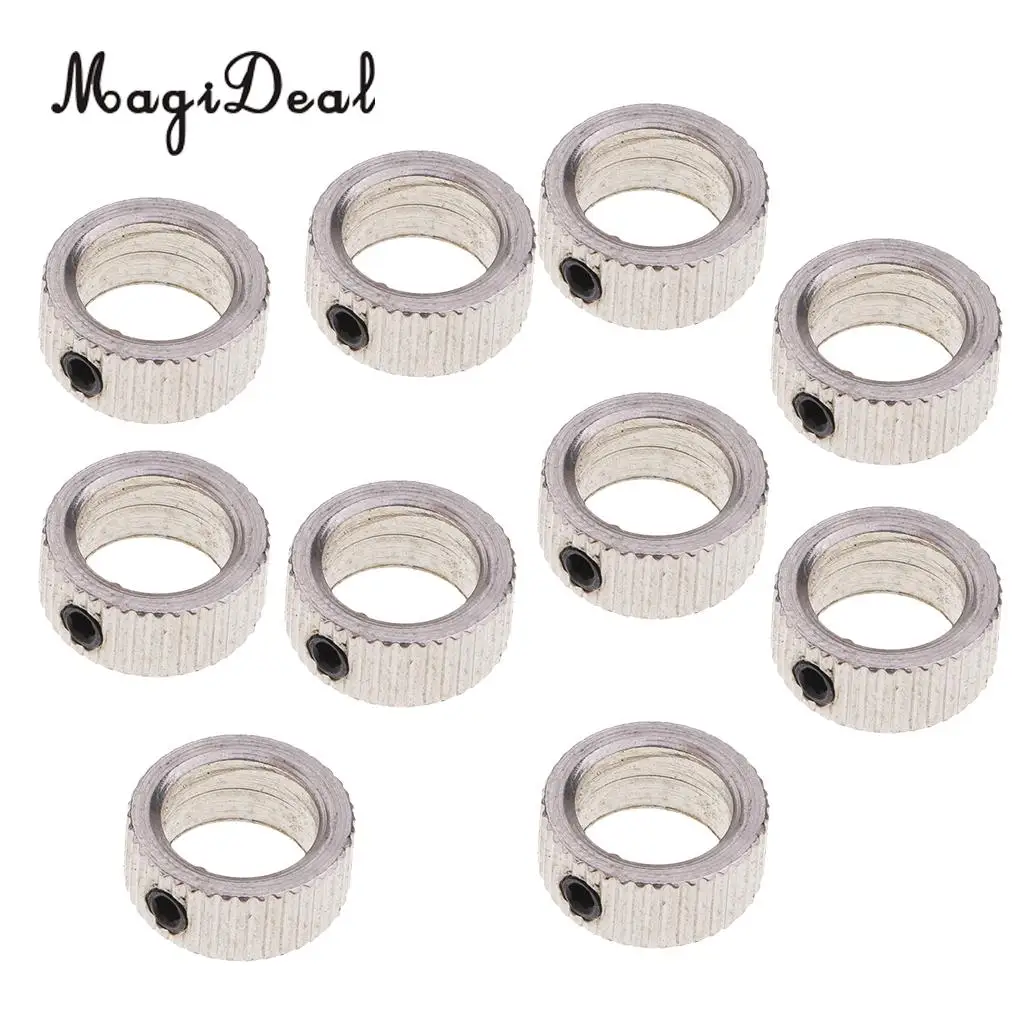 10Pcs 9x4.1mm 9x5.1mm 9x6.1mm 11x8.1mm RC Landing Gear Stop Set Wheel Collar Stopper RC Plane Model Accessories