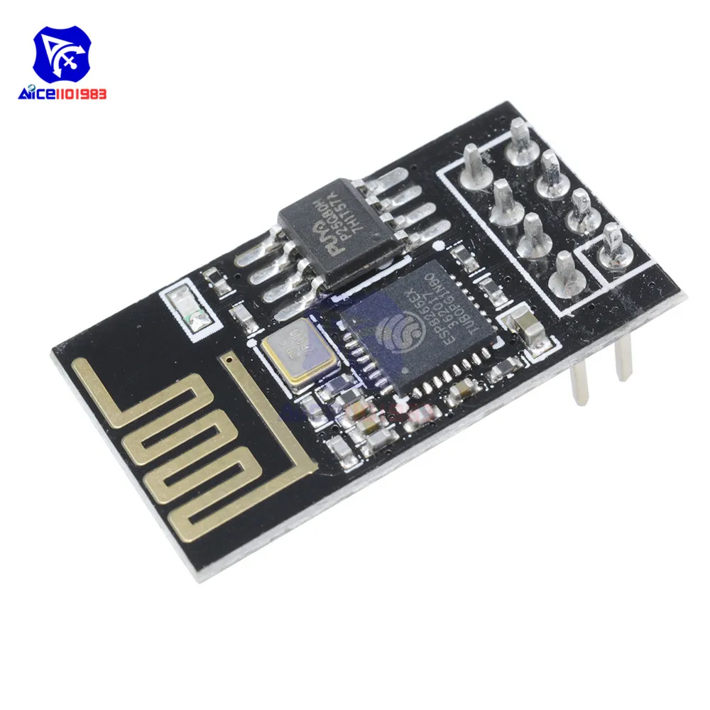Diymore ESP8266 ESP 01S ESP01S серийный модуль Wi Fi беспроводная плата приемопередатчика 3 в 6 UART