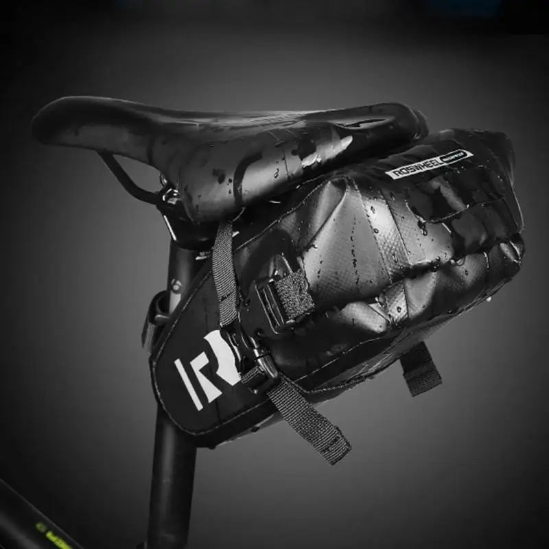 Bicycle Seatpost Bag Bike Saddle Seat Storage Pannier Cycling MTB Road Rear Pack Waterproof