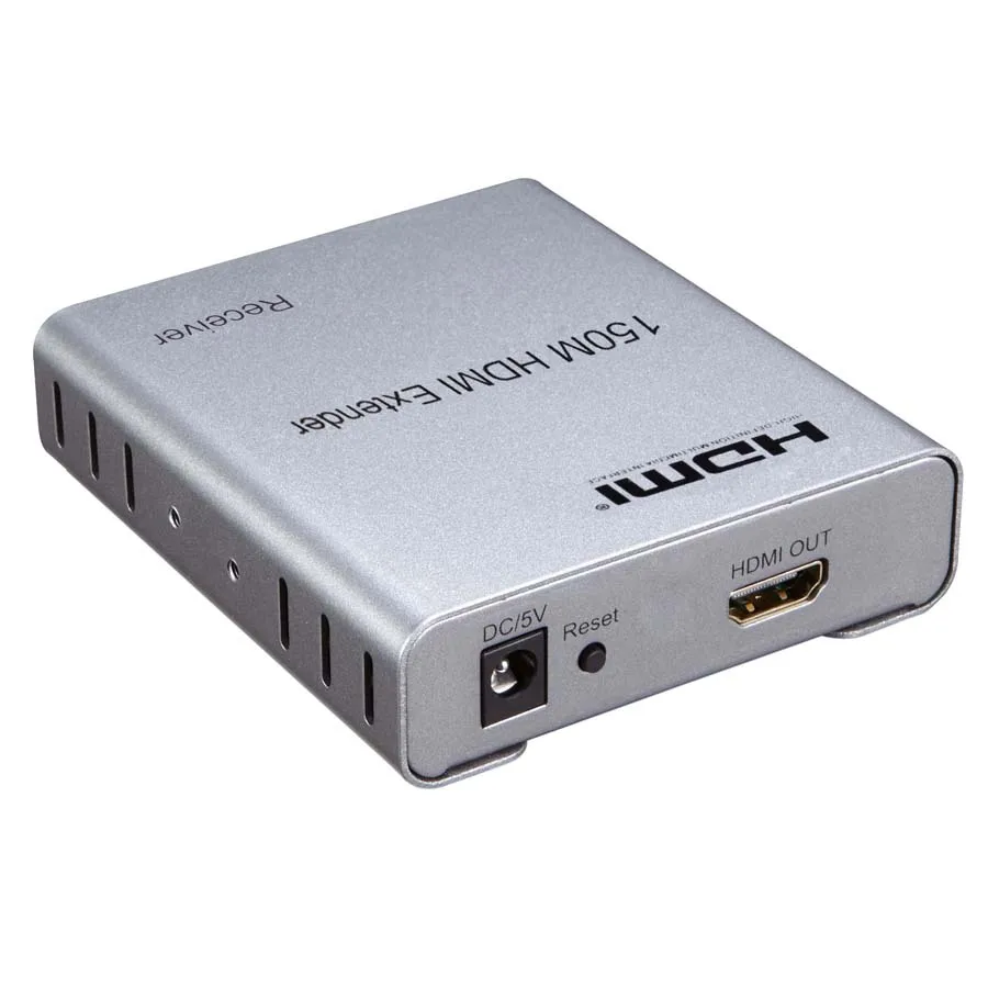 HDMI удлинитель 150 м через CAT5E/6 1080P передатчик приемник 3D для Blue Ray DVD HDTV HDPC PS3 STB PC|hdmi