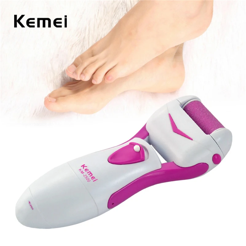 

Kemei Electric Foot Care Machine Hard Dry Dead Cuticle Skin Remover Pedicure Care Tool Grinding Foot Pedicure Dead Skin Tools 42