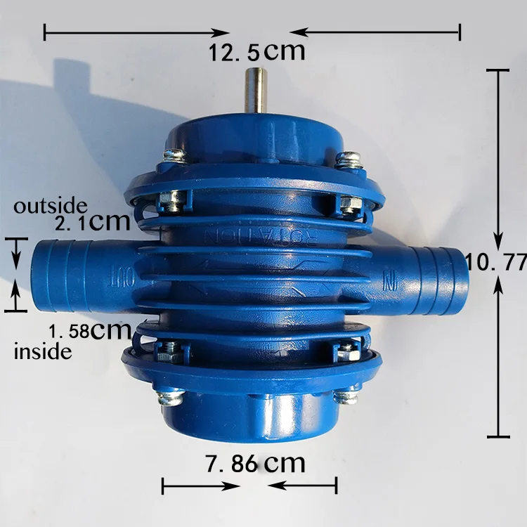 Самовсасывающая ручная дрель водяной насос мини домашний сад центробежный насос