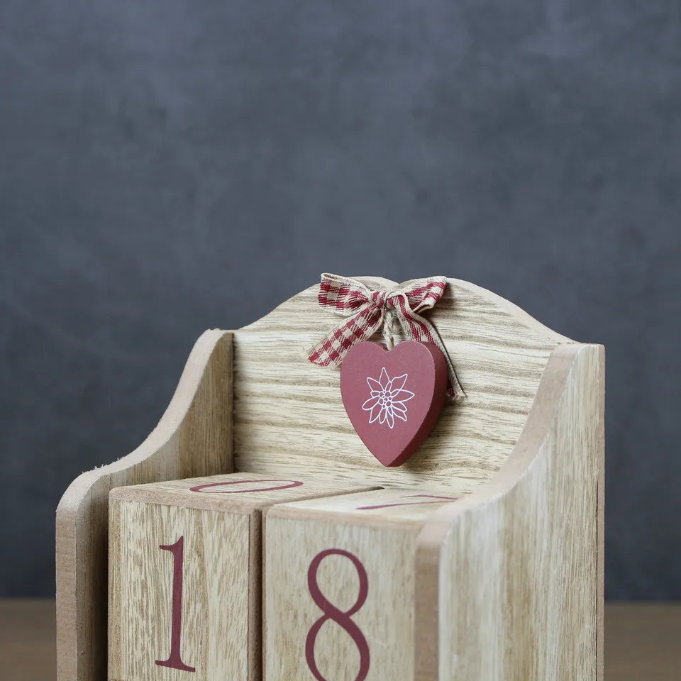 Креативные поделки деревянные блоки вечный календарь настольные фигурки календарь деревянный календарь модные украшения для дома и офиса подарок
