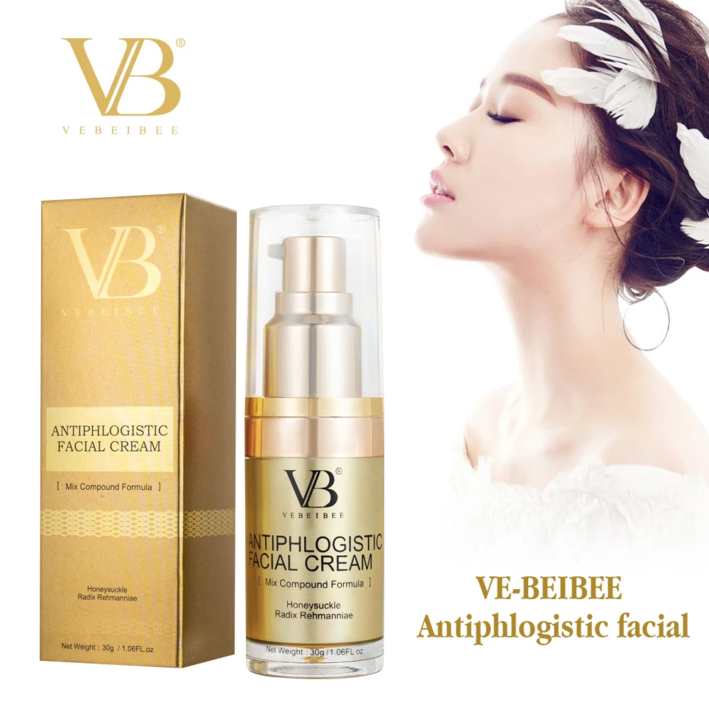 

VEBEIBEE Antiphlogistic Facial Cream,Mix Compound Formula,Dispelling pain,clearing away heat and detoxifying,anti-inflammatory