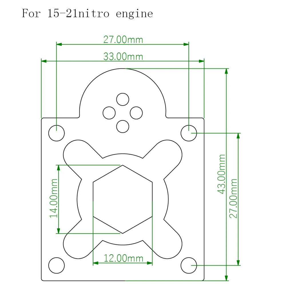 Электрический стартер Roto RC Двигатель Nitro 21 E Starter задняя крышка 1/8 1/10 Rc модель