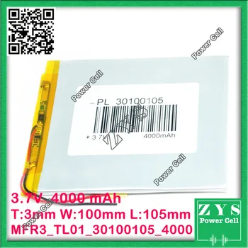 

Safety Packing, Polymer lithium ion battery 3.7V 30100105 can be customized wholesale CE FCC ROHS MSDS quality certificat