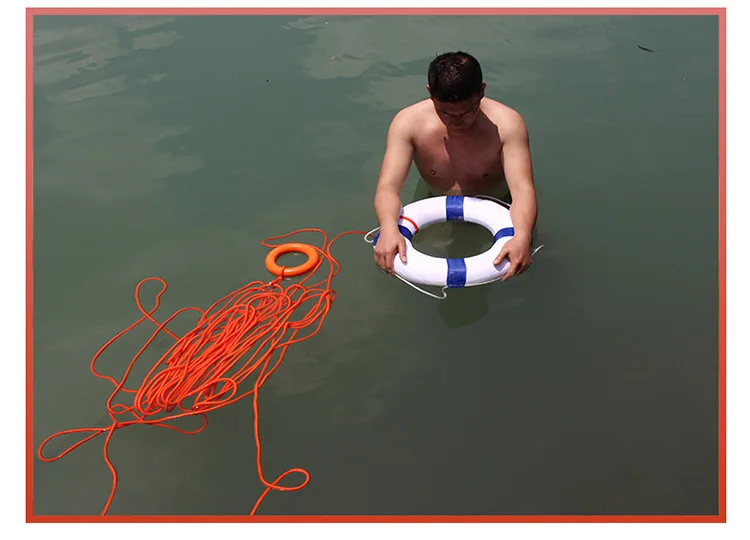 30 м сильная вода аварийная спасательная веревка шнур спасательная линия плавающая спасательная линия гребля Дайвинг Плавательный Бассейн спасательный спасатель