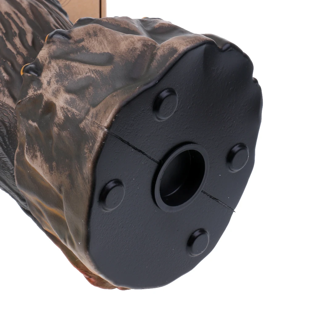 MagiDeal Lifelike 3D Eagle Hunting Decoy - Bird Scarer Scarecrow - Brown Eagle Decoy Garden Decor 