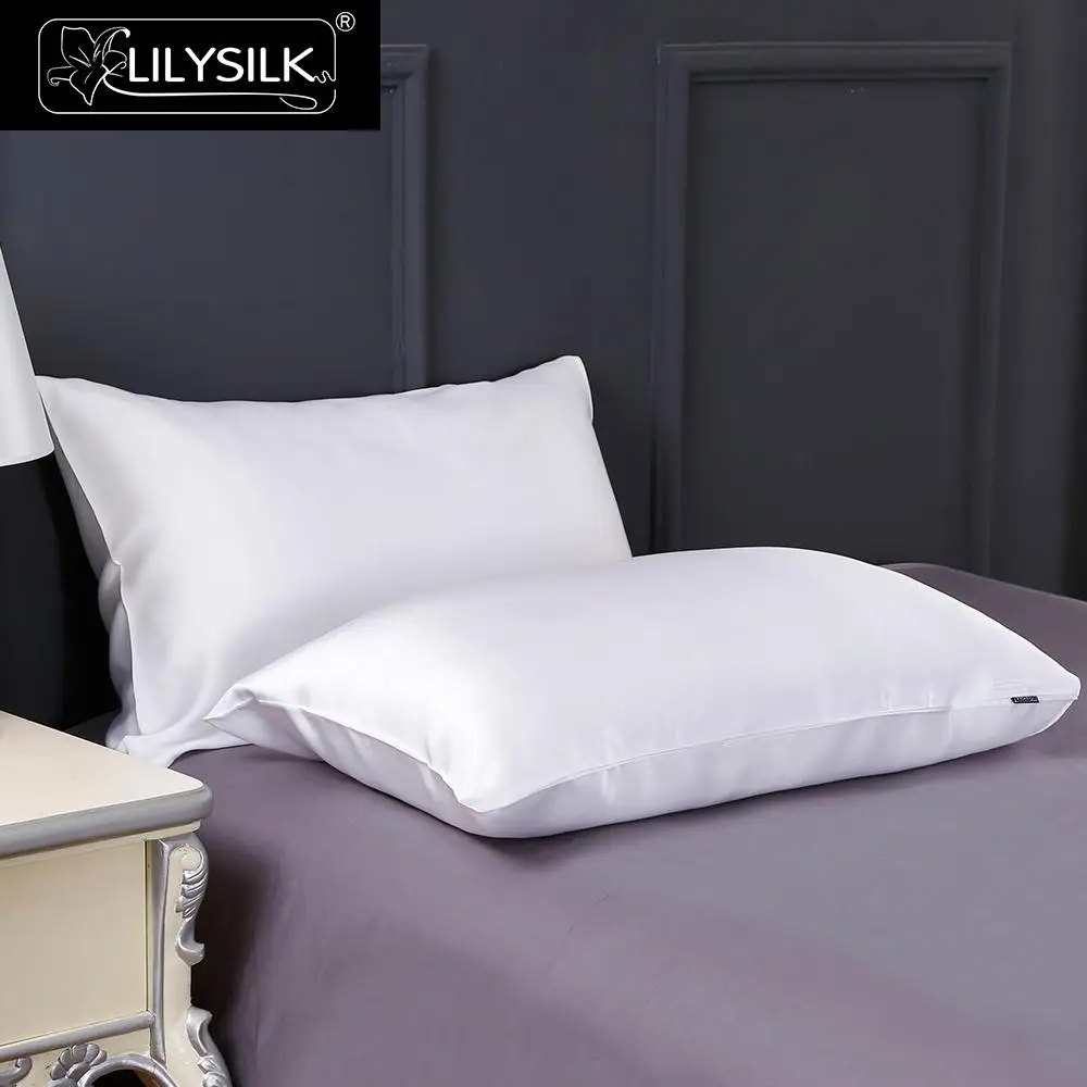 Lilysilk Pillowcase Pure 100 Silk Beauty Natural Mulberry Hair Luxury