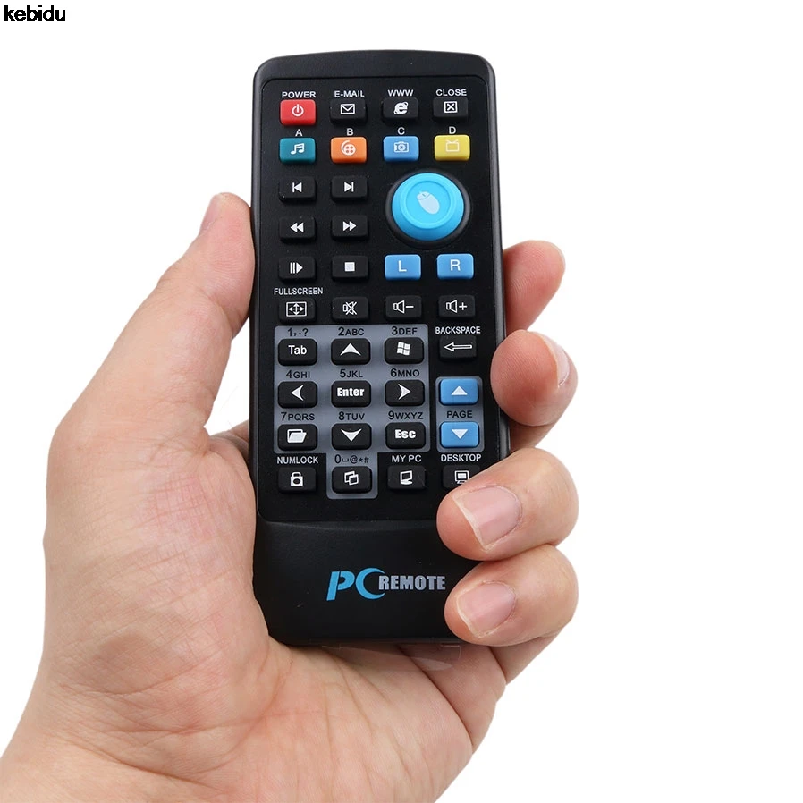 

Wireless PC Mouse Remote Control Controller USB Receiver IR Remote Control for Windows 7 8 10 Xp Vista Loptop PC Computer Center