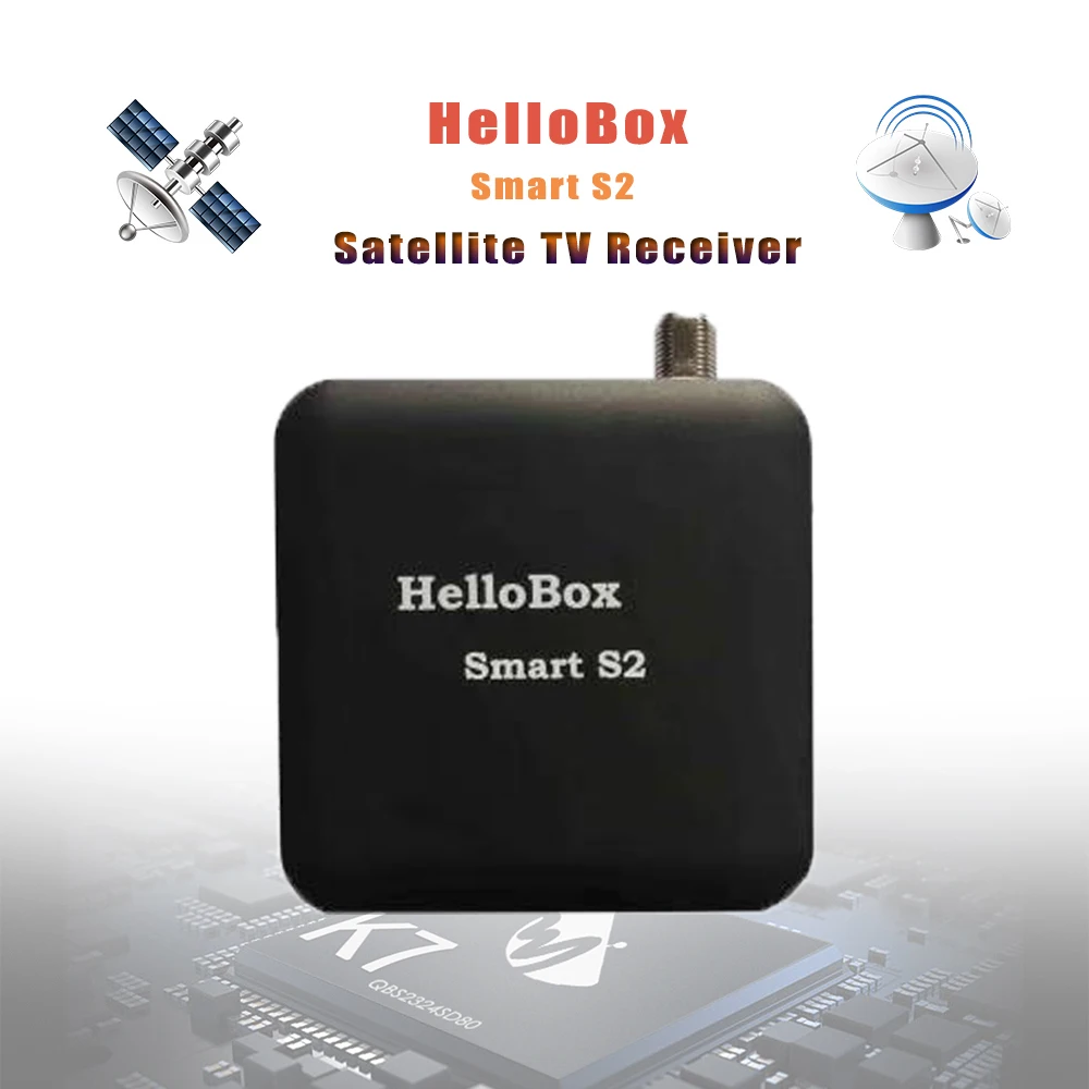 Hellobox Smart S2 Portable Satellite Finder Satellite Receiver TV Play
