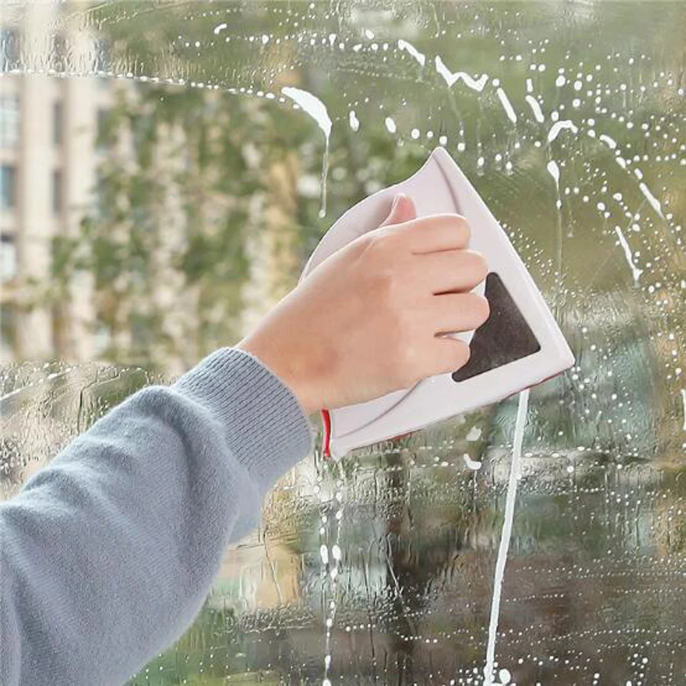 

Double Side Glass Cleaning Brush Magnetic Window Cleaning Magnets Household Cleaning Tools Wiper Useful Surface Brushs