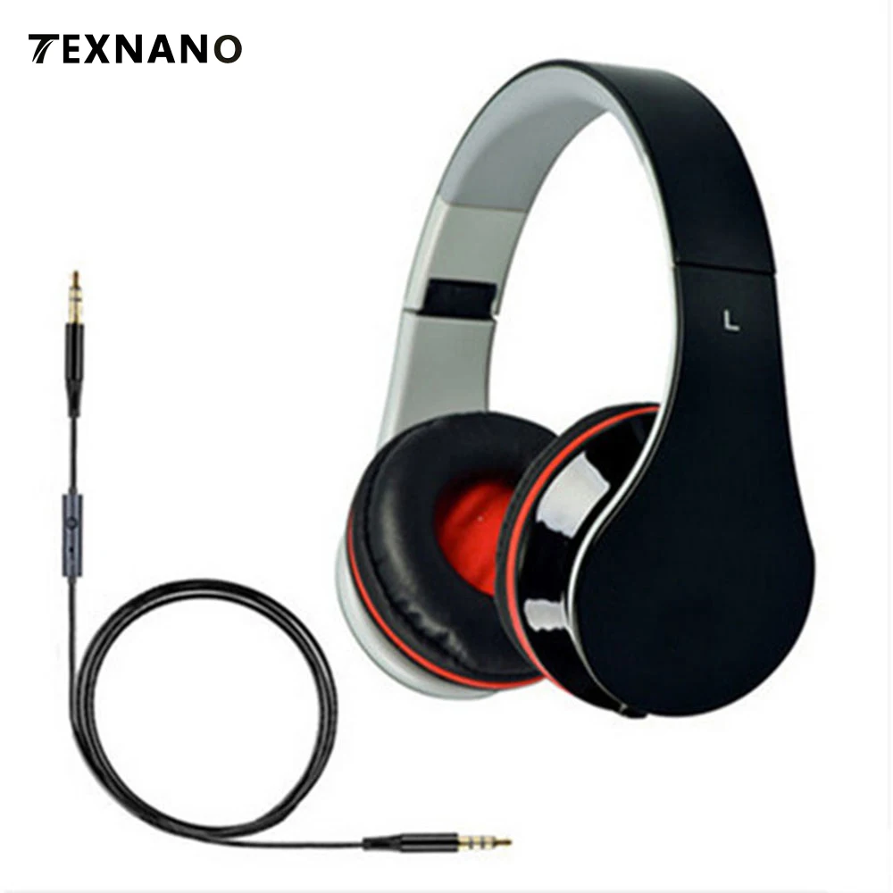 Wired PC Stereo headphones Microphone Headsets Subwoofer headphones